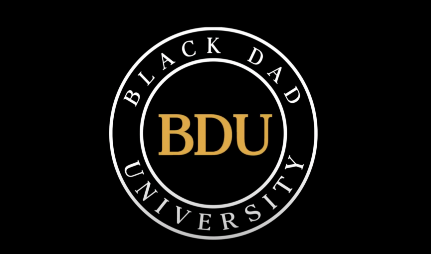 Black Dad University BDU seal
