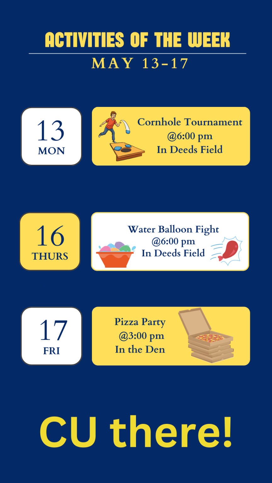 Events of the week. April May 6-10 (1)